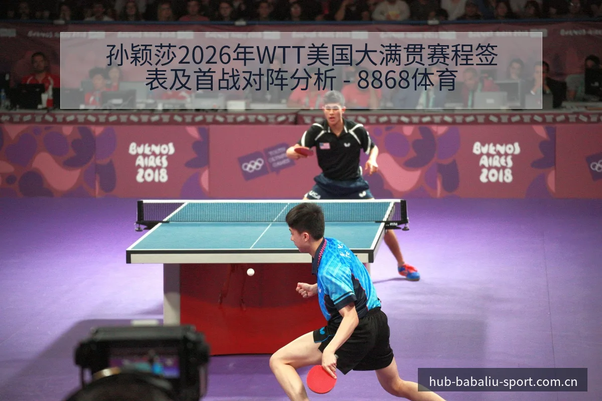 孙颖莎2026年WTT美国大满贯赛程签表及首战对阵分析 - 8868体育